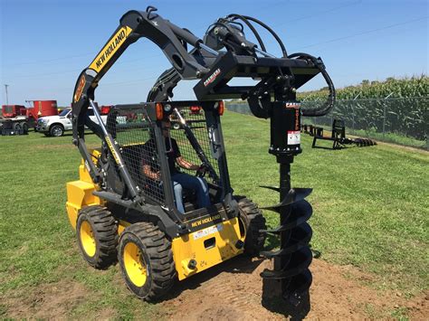 earth auger for skid steer